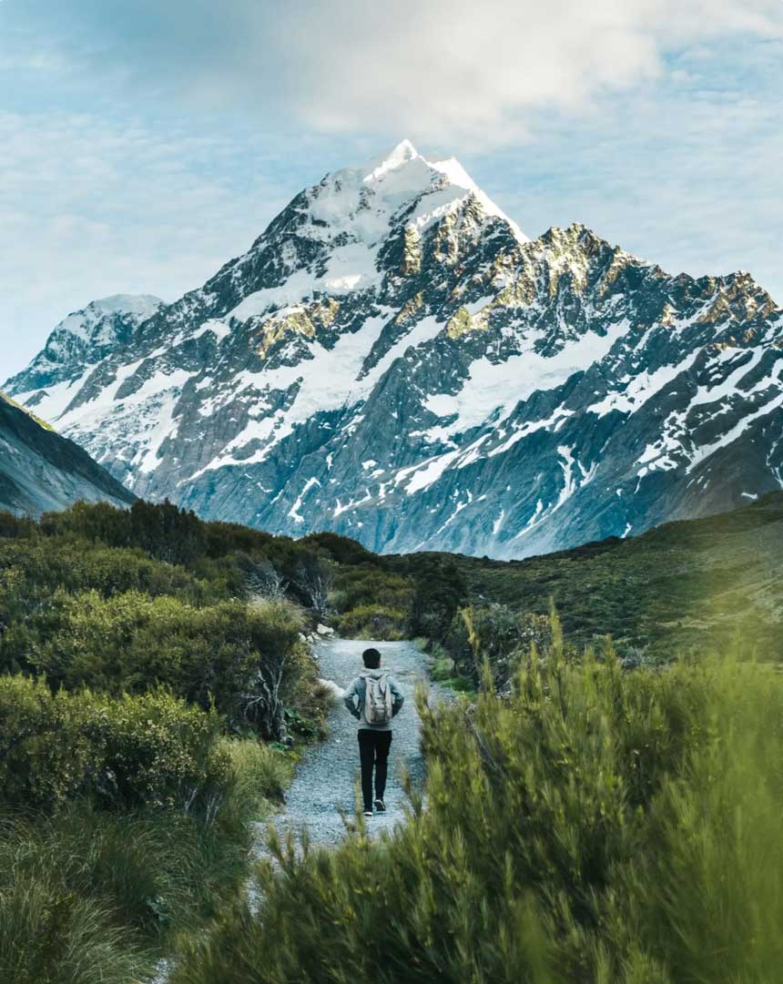 Aoraki / Mount Cook bergpiek